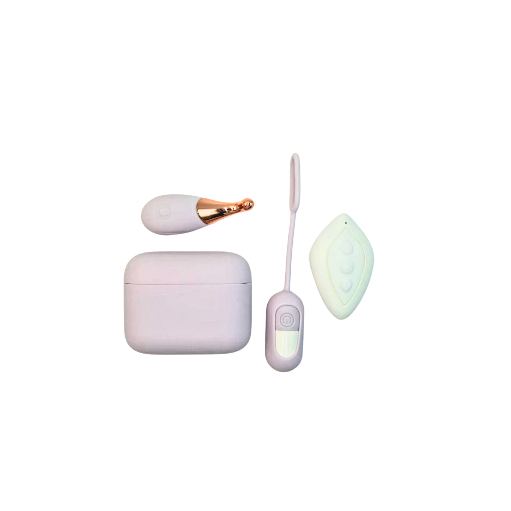 Wiederaufladbares Massagegerät mit Fernbedienung